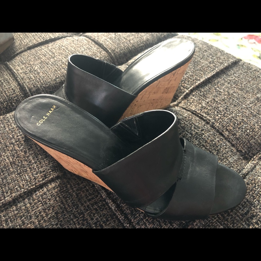 Cole Haan Wedge slides